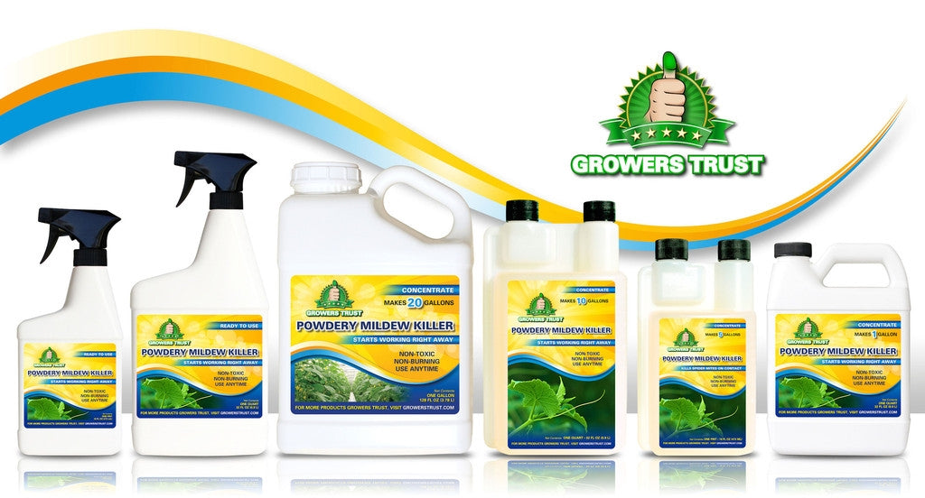 Growers Trust Powdery Mildew Killer, 32oz Quart