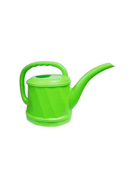 TGD Traditional Watering Can, Lime Green, 2 Liter (Plastic)