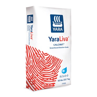 YaraLiva® Calcium Nitrate 15.5-0-0 Greenhouse Grade - 50lb