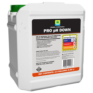 General Hydroponics® PRO pH Down - 2.5gal