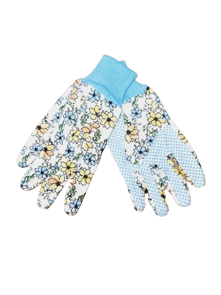 canvas gardening gloves True Living Outdoors Garden Gloves Canvas, Blue