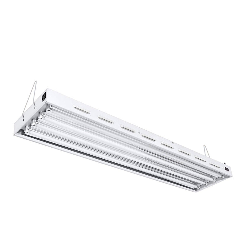 T5 HO 4FT 4 Lamp LED Grow Light Fixture, With Bulbs