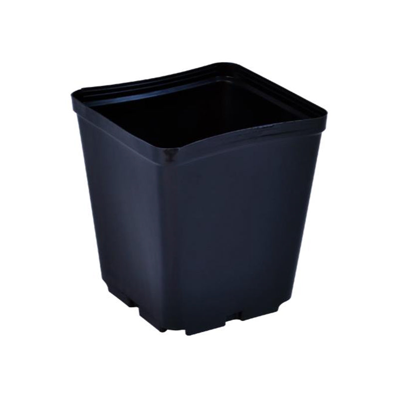 Gro Pro® Square Plastic Pot, 5x5x 2.5”