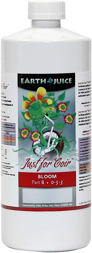 Earth Juice Just for Coir Grow Part B™ Quart