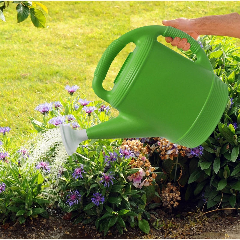 TGD Traditional Watering Can, Lime Green, 2 Gallon (Plastic)
