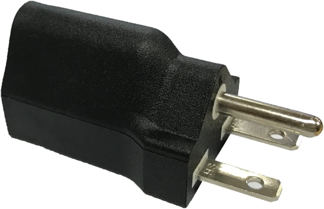 BloomGrow 110V / 120V to 220V / 240V Plug Adapter Electrical Converter for US (1 PC)