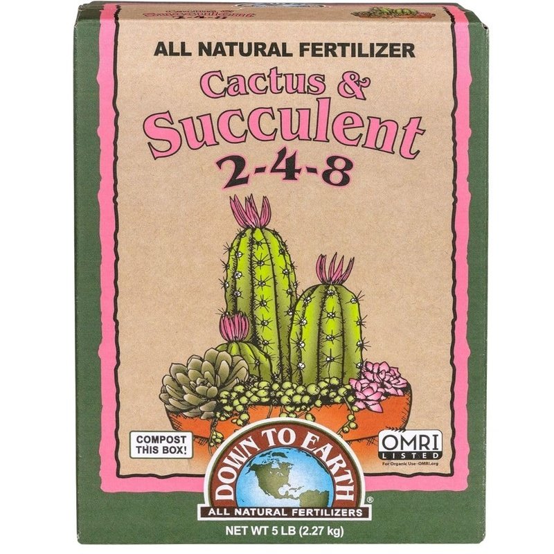 the succulent depot Down To Earth Cactus Mix 2-4-8 5 lbs