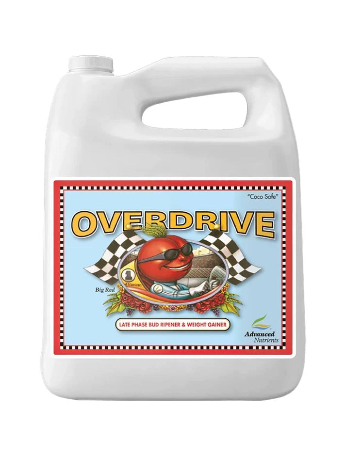 Advanced Nutrients Overdrive 4L Premium Bud Hardener Plant Nutrient