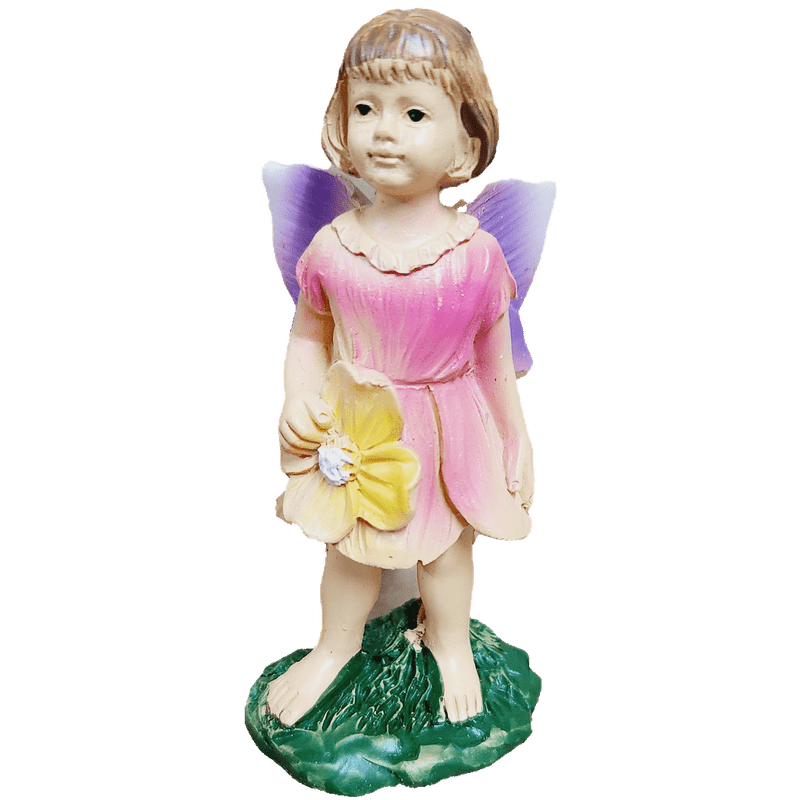 Mini Garden Fairy in Pink Dress, 3 Inch The Growers Depot Mini Garden Fairy in Pink Dress, 3 Inch The Growers Depot