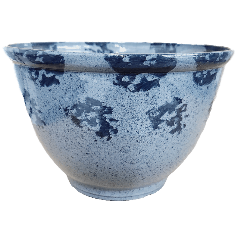 New Rust Glaze Plastic Planter, 8in