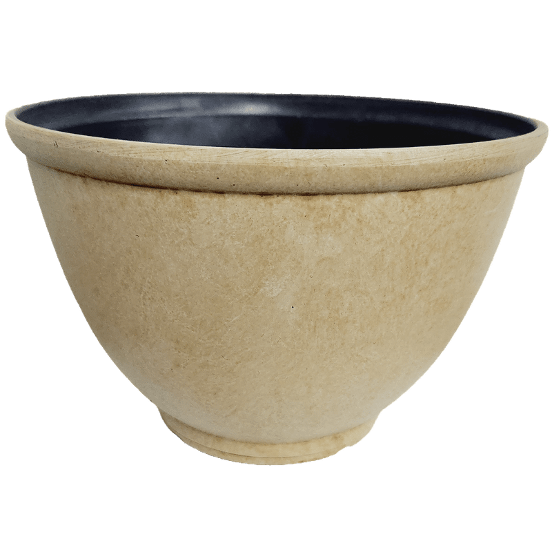 New Rust Glaze Plastic Planter, 8in
