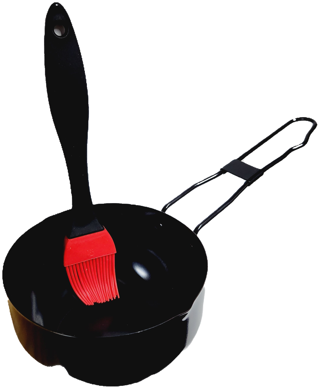 Flame Glo Grilling Silicone Basting Brush with Cup