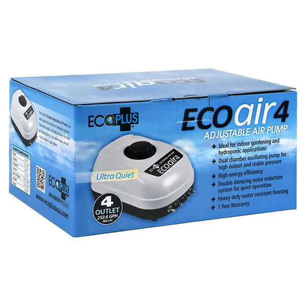 EcoPlus® Eco Air 4 Four Outlet - 6.5 Watt 253 GPH (used)