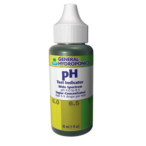 General Hydroponics® pH Test Kit 1oz