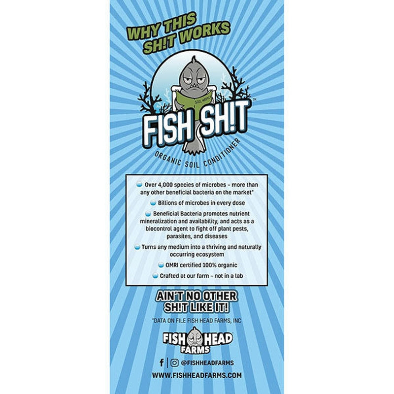Fish Head Farms® Fish Sh!t® Organic Soil Conditioner (500 mL)