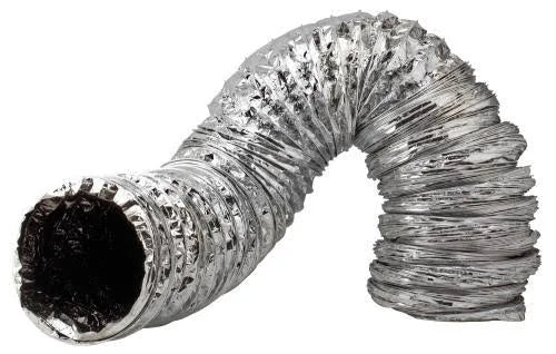 Ideal Air Supreme Ducting Silver/Black 6"X25'