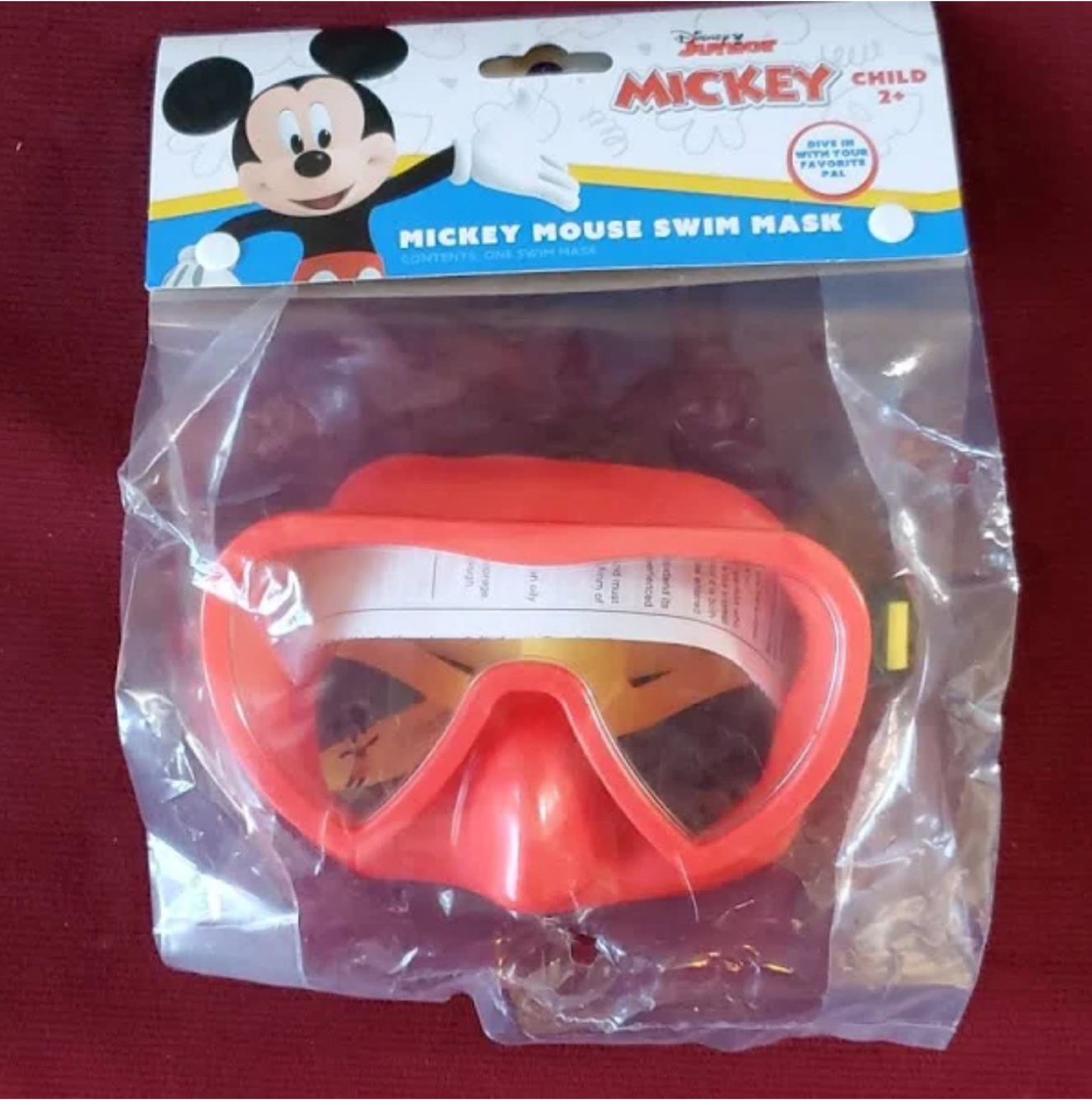Cartoon Character Kids Swim Mask