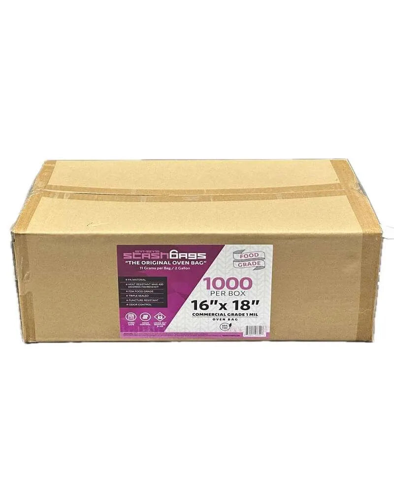 SYMBYS StashBags – 16″ x 18″ Commercial Grade PA Oven Bags 1000ct