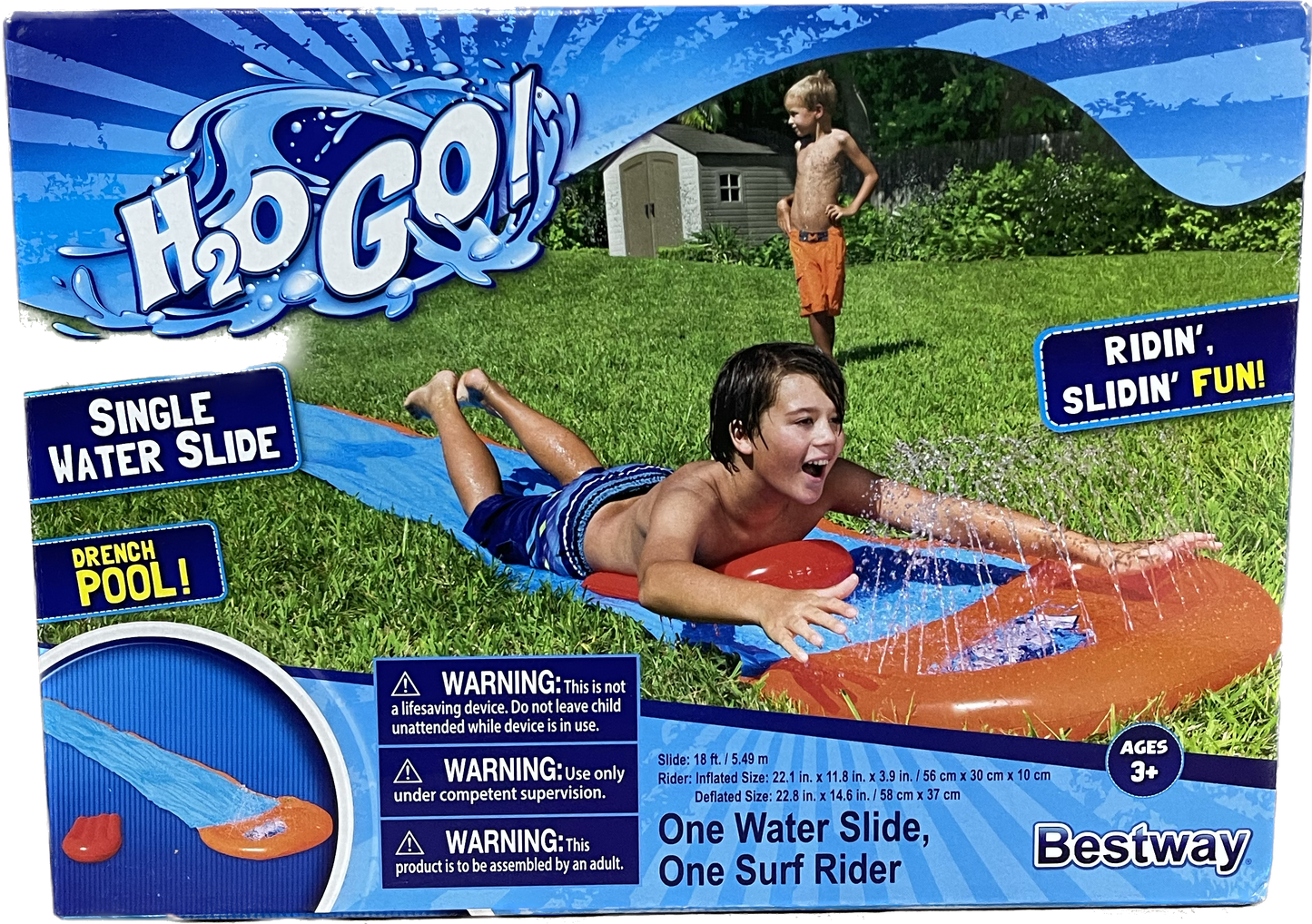 H2OGO! Single Water Slide