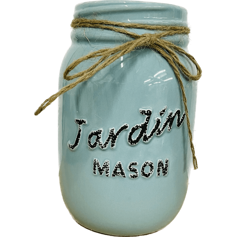 Ceramic Mason Jar Decor