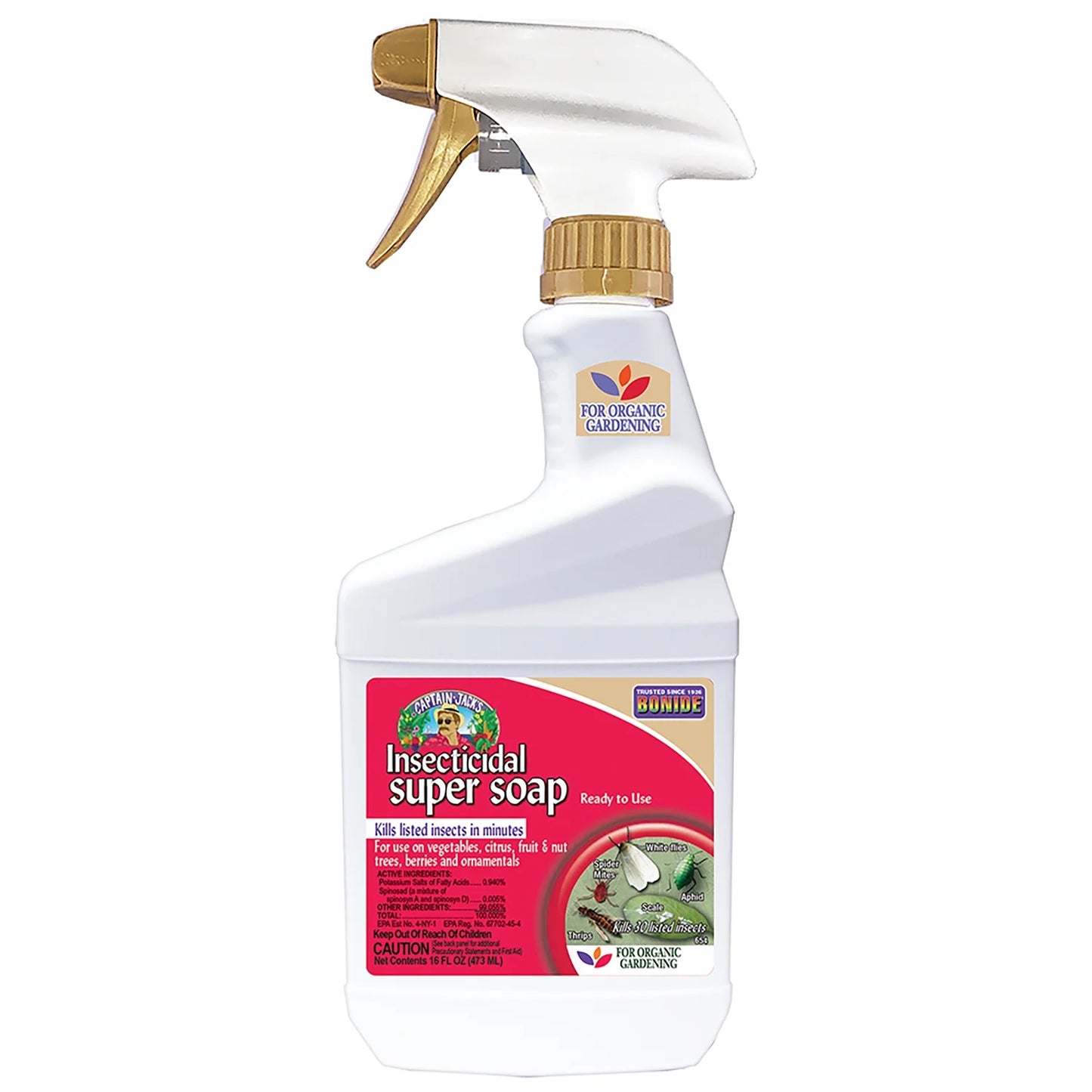 Bonide Captain Jack's Deadbug Brew Ready-to-Use Spray, 32 oz Outdoor Insecticide and Mite Killer for Organic Gardening