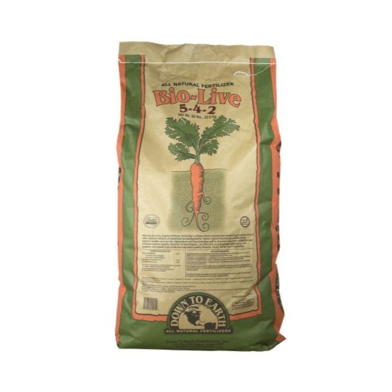 Down to Earth Bio-Live – 50 lb