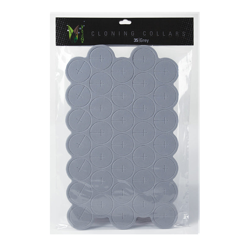 EZ-Clone® Neoprene Insert Soft Cloning Collars 35pk Grey