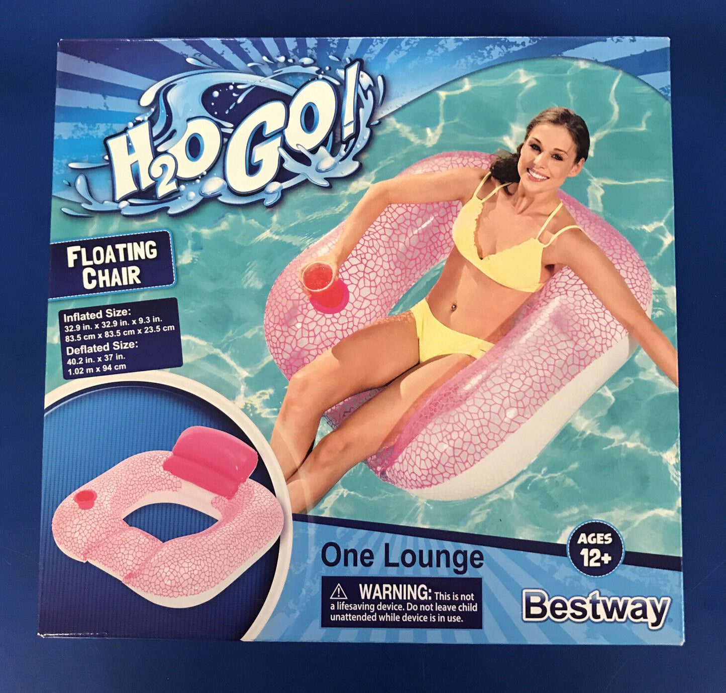 H2OGO! Flip Pillow Pool Lounge