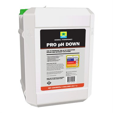 General Hydroponics® PRO pH Down - 6gal