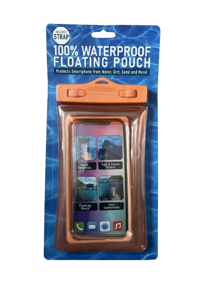 Dolgen 100% Waterproof Cell Phone Floating Pouch with Strap