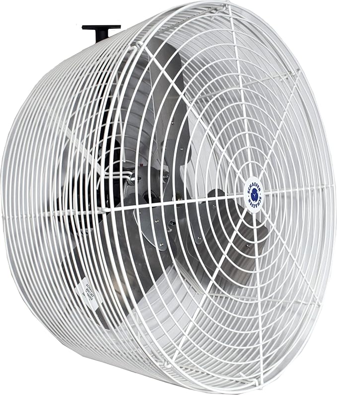 Schaefer Versa-Kool Deep Guard Greenhouse Air Circulation Fan 24"