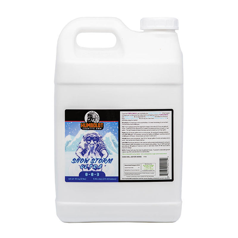Emerald Triangle Snow Storm Ultra 2.5 Gallon