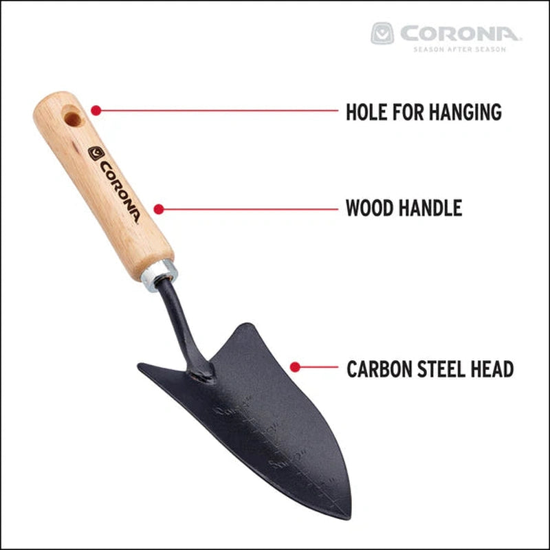 Corona Classic Wooden Handle Transplanter