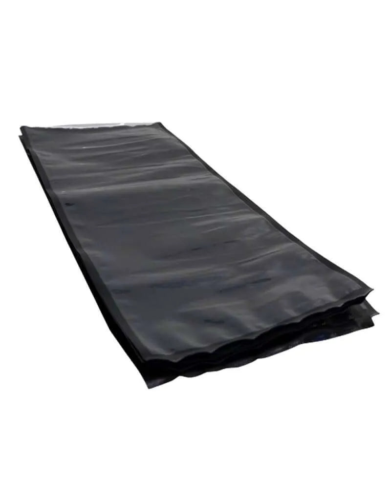 SYMBYS StashBags – 11.5″ x 24″ Black & Clear Pre-Cut Vacuum Seal Bags 100ct