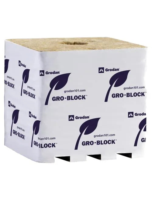 Grodan Improved Hugo Gro-Block, 6"x 6"x 5.8" - 64 ct
