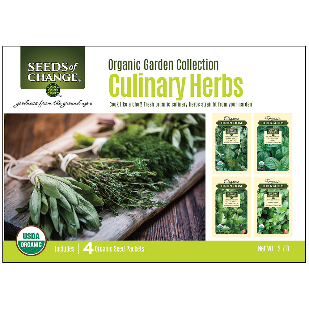 the cooks garden seeds Seeds Of Change™ Culinary Herb Collection