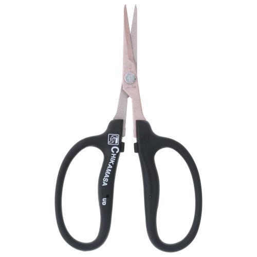 chikamasa garden scissors Chikamasa B-500SKF Rounded Blade Garden Scissors Black