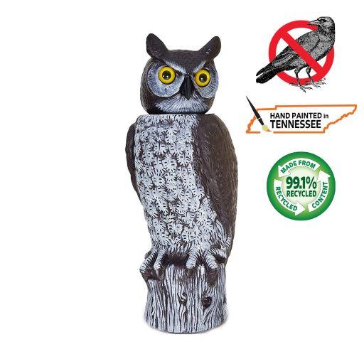 Dalen Natural Enemy Scarecrow® Rotating-Head Owl