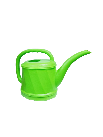 TGD Traditional Watering Can, Lime Green, 2 Liter (Plastic)