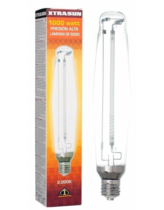 XTRASUN 1000W High Pressure Sodium Grow Lamp, 2000k
