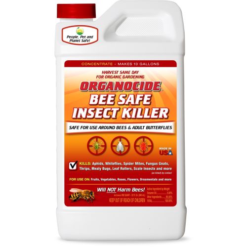 Organocide BEE SAFE Insect Killer Concentrate OMRI 1 Quart (ORANGE LABEL)