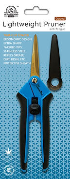 HK Titanium Coated  Lightweight Precision  Fast Pruner Curved Blade