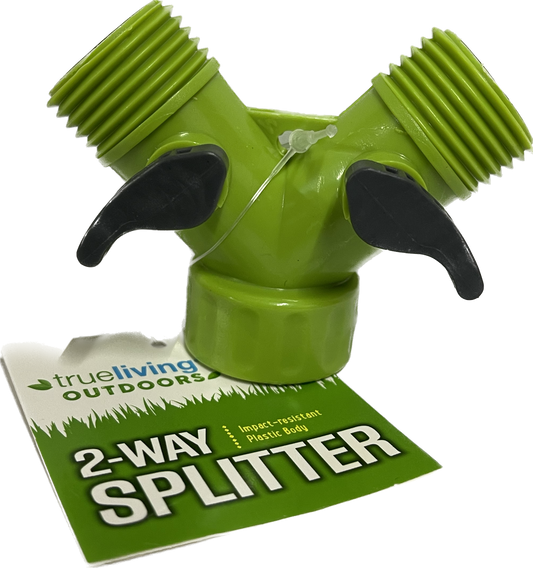 True Living Outdoor 2-Way Splitter