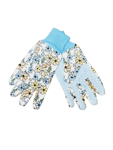 True Living Outdoors Garden Gloves Canvas, Blue