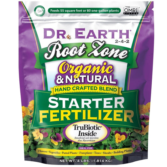 Dr. Earth® Root Zone® Starter Fertilizer 2-4-2, 4lb