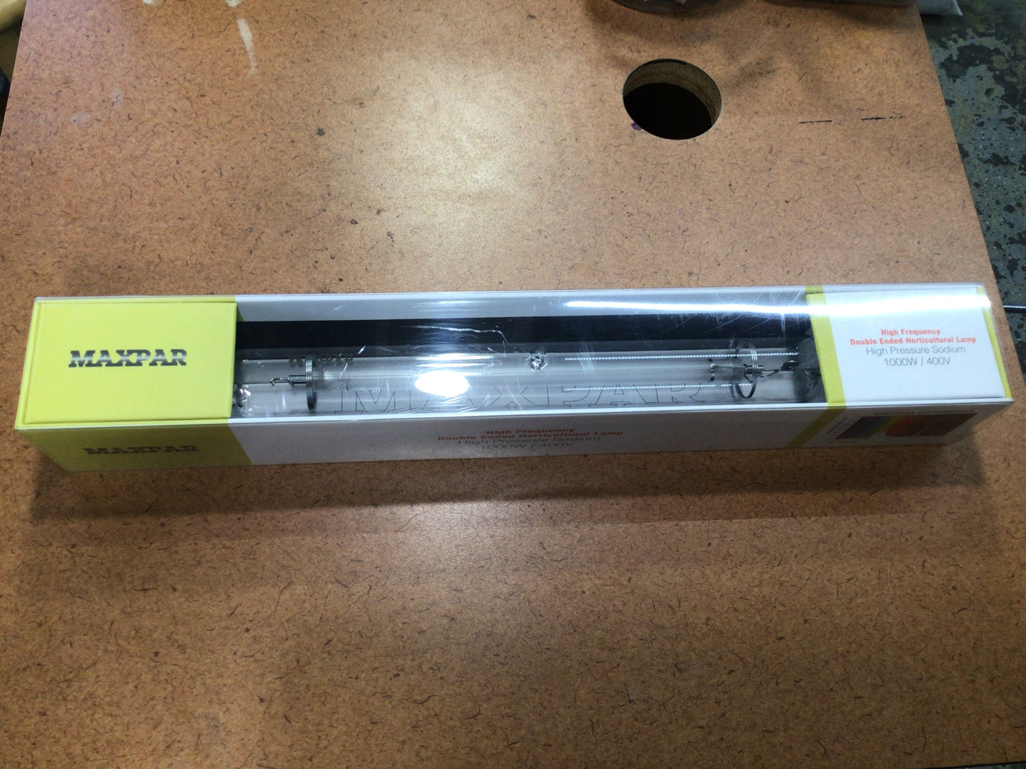 MAXPAR High Pressure Sodium 1000W / 400V High Frequency Double Ended Horticultural Lamp