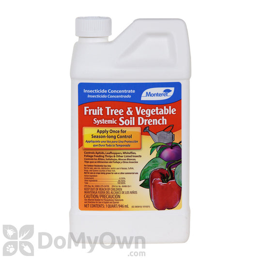 Monterey® Fruit Tree & Vegetable Systemic Soil Drench - quart