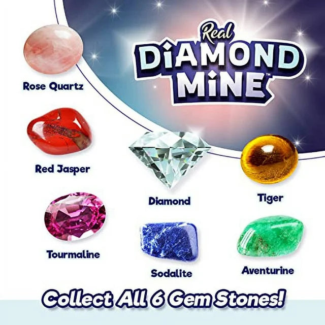 Real Diamond Mine Gemstone Dig Kit