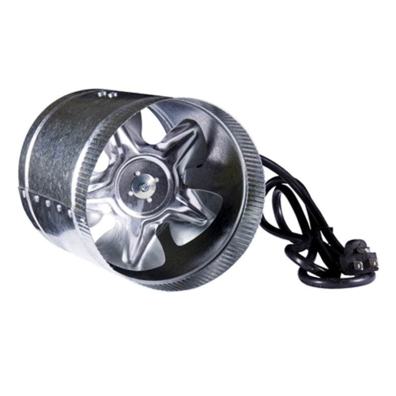 Hydro Crunch 6 inch Booster Fan, 240CFM, Silver