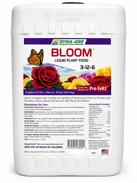 Dyna-Gro Bloom 3-12-6 (5 Gallon)